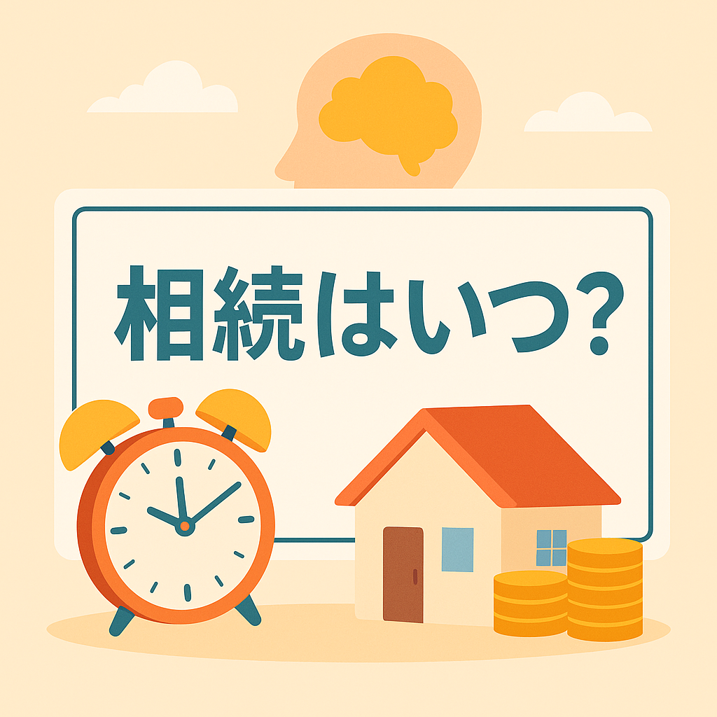 投稿：相続はいつ？