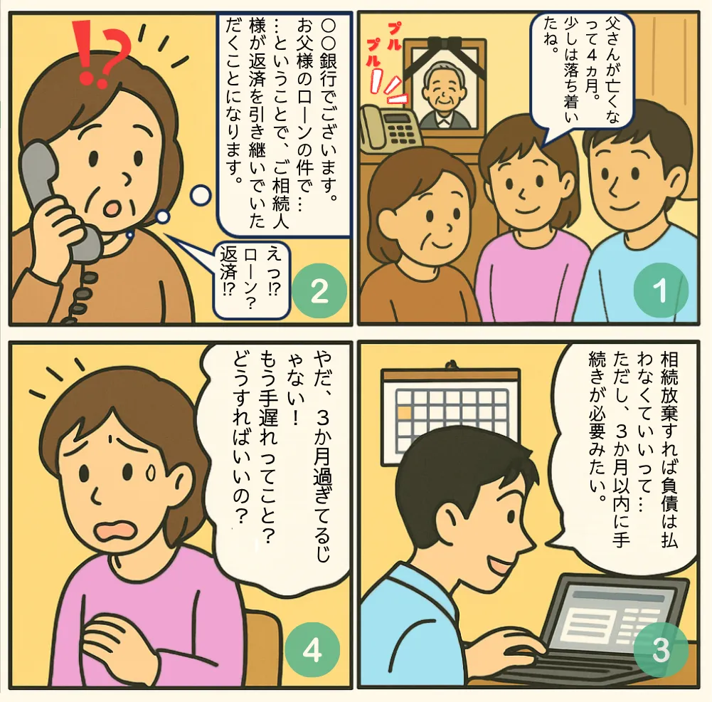 思いがけない借金
