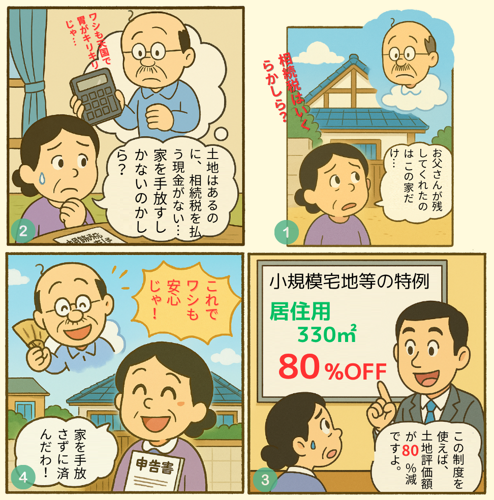 投稿:最強の相続税節税!小規模宅地特例とは