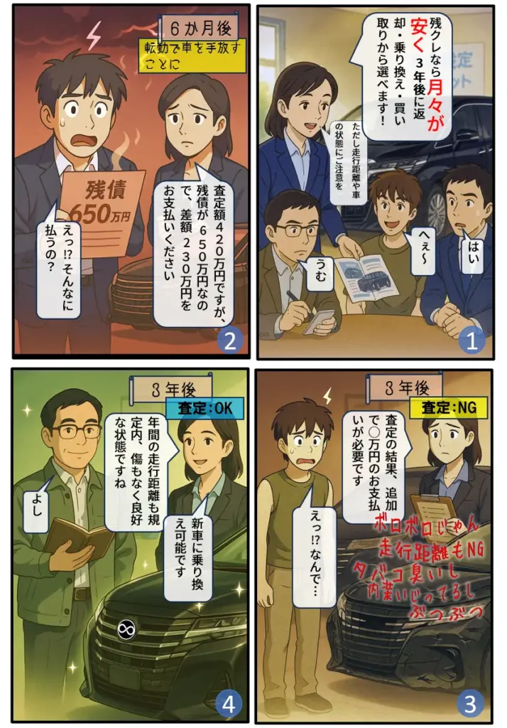 残クレ