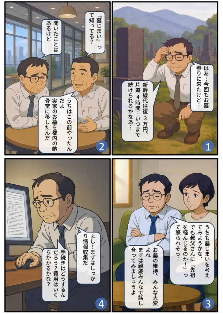 墓じまい