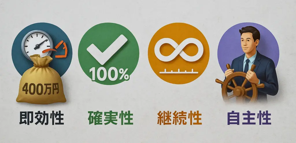 節約の4つのメリット