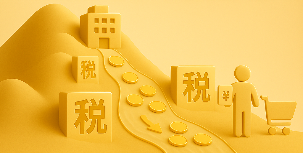 あなたの税負担、本当はいくら?稼ぐ~使うまでのトータルで見える驚愕の実質負担率!