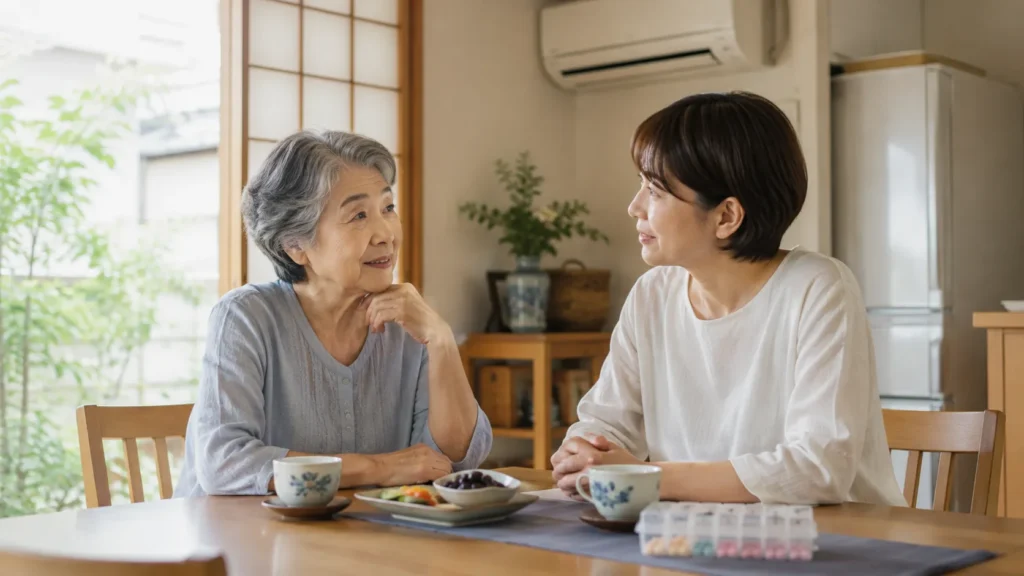 お盆の帰省で高齢の親に「あれ？」と感じたら