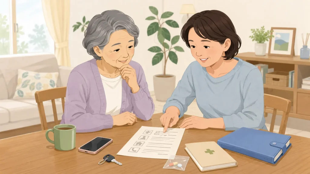 離れて暮らす親の「もしも」に備える