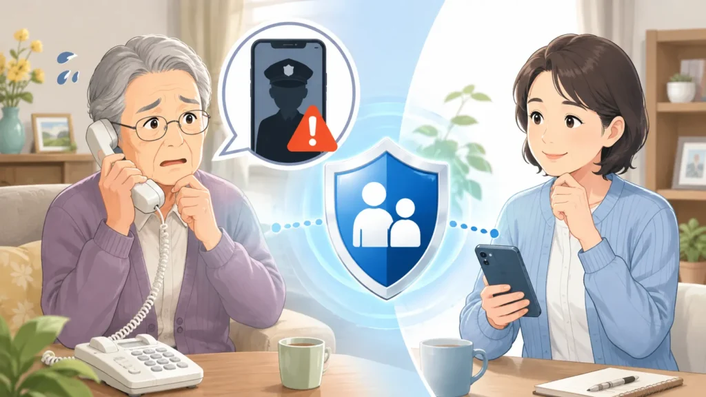 特殊詐欺から高齢の親を守る7つの対策