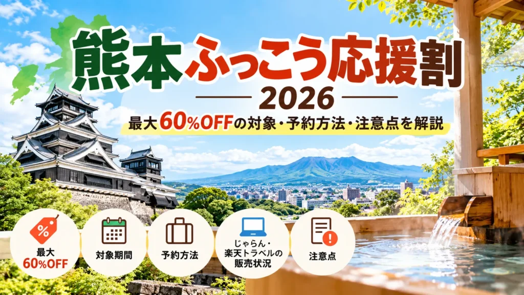 熊本ふっこう応援割2026