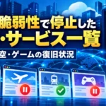 PHP脆弱性で停止した企業サービス一覧