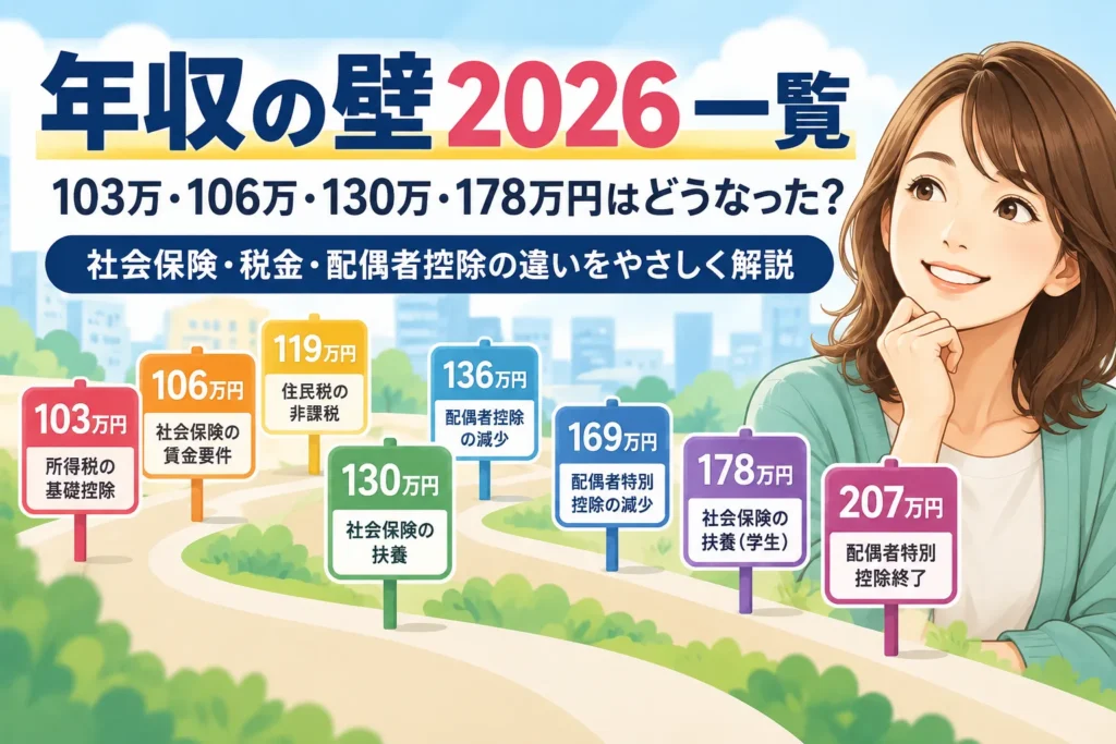 年収の壁2026早わかりガイド