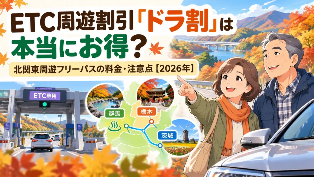 秋の北関東ETC周遊ドライブ
