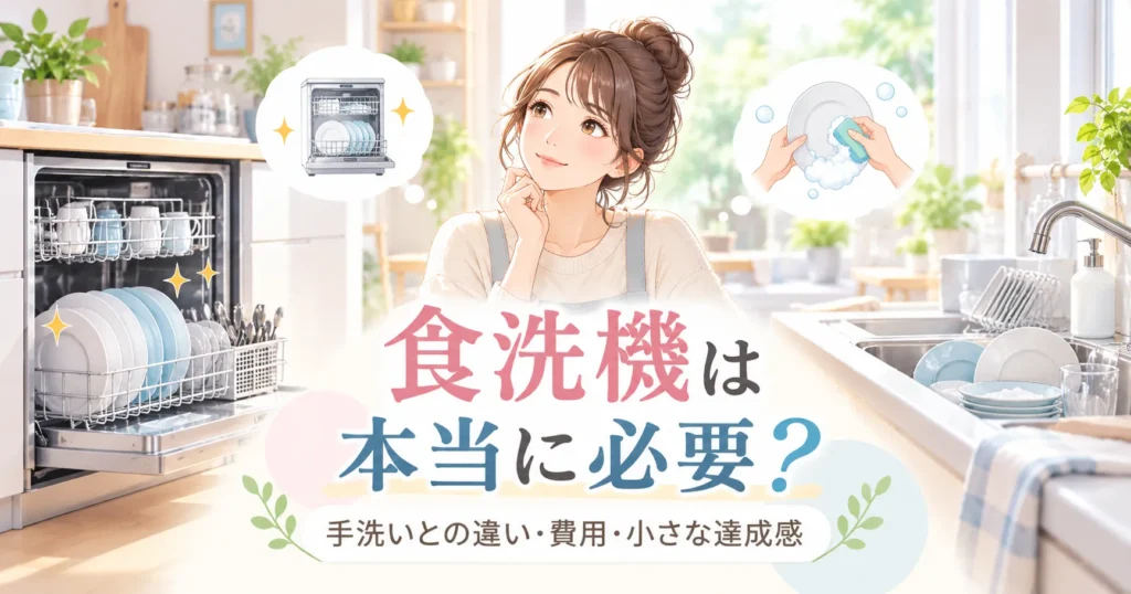 食洗機は本当に必要?