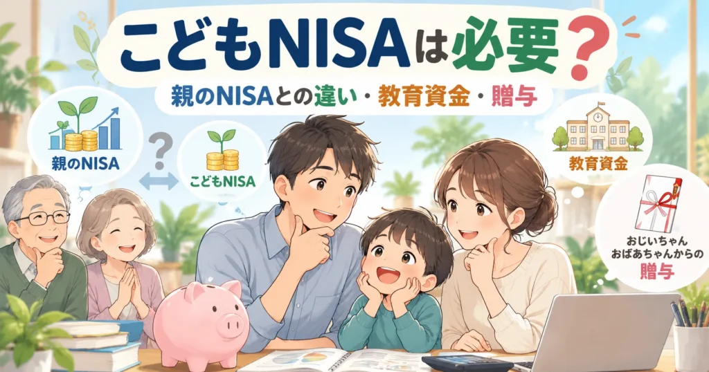 こどもNISAは必要？