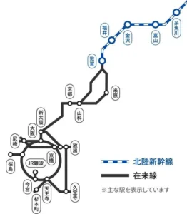 WESTER関西北陸フリーパス対象区間